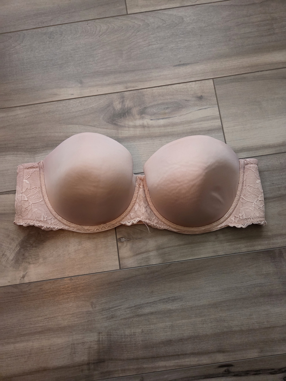 Torrid Strapless Lace Push-Up Bra